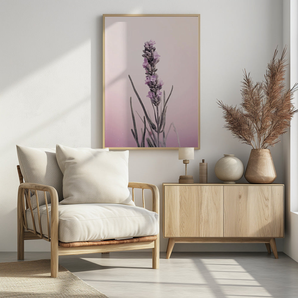 Pastel Lavender Poster