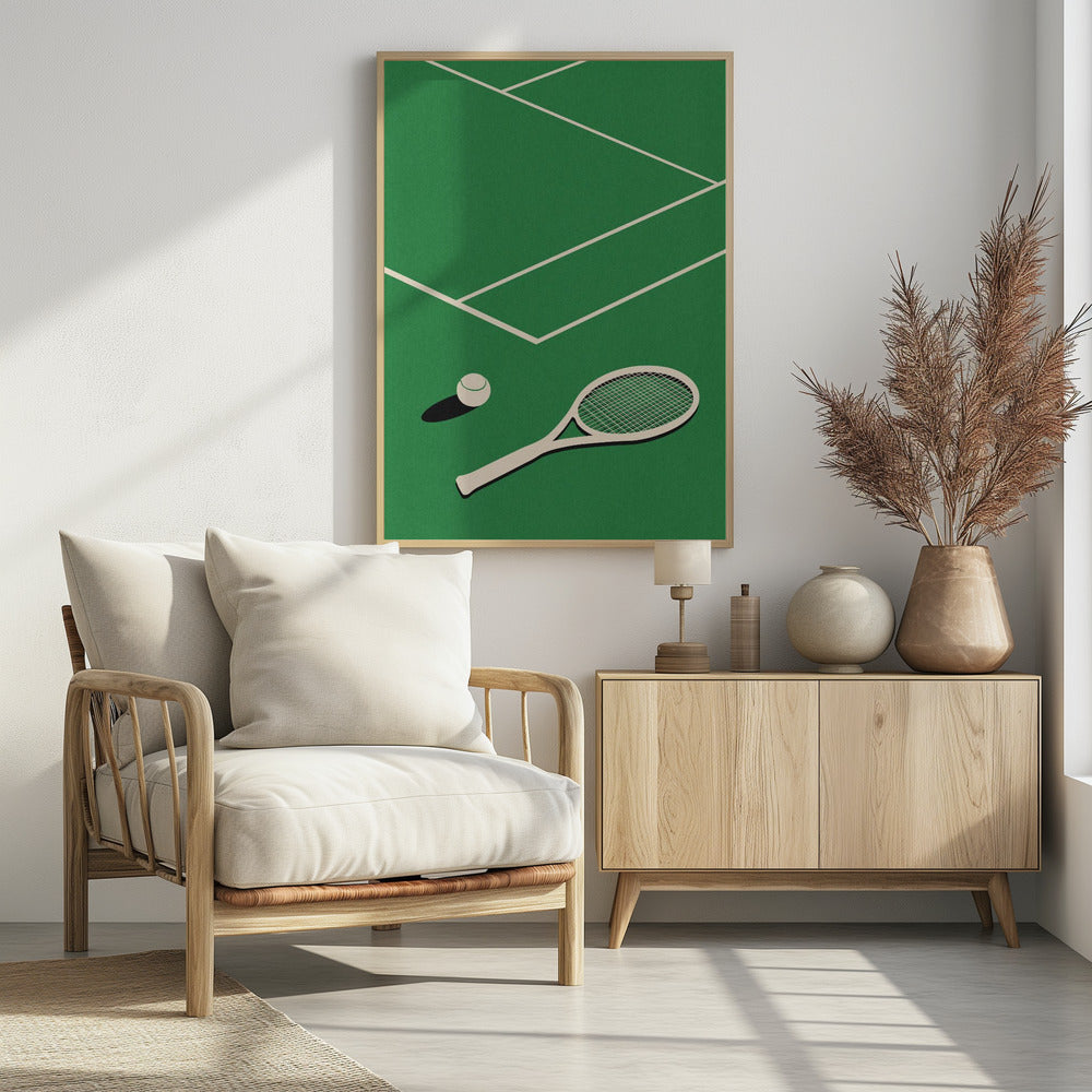 Rosi Feist Lawn Tennis Club Poster