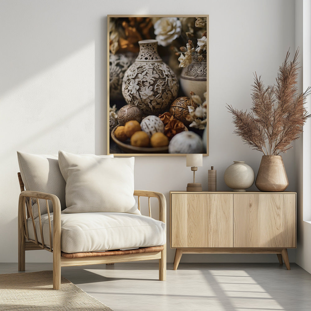 Moroccan Still Life No12 Poster