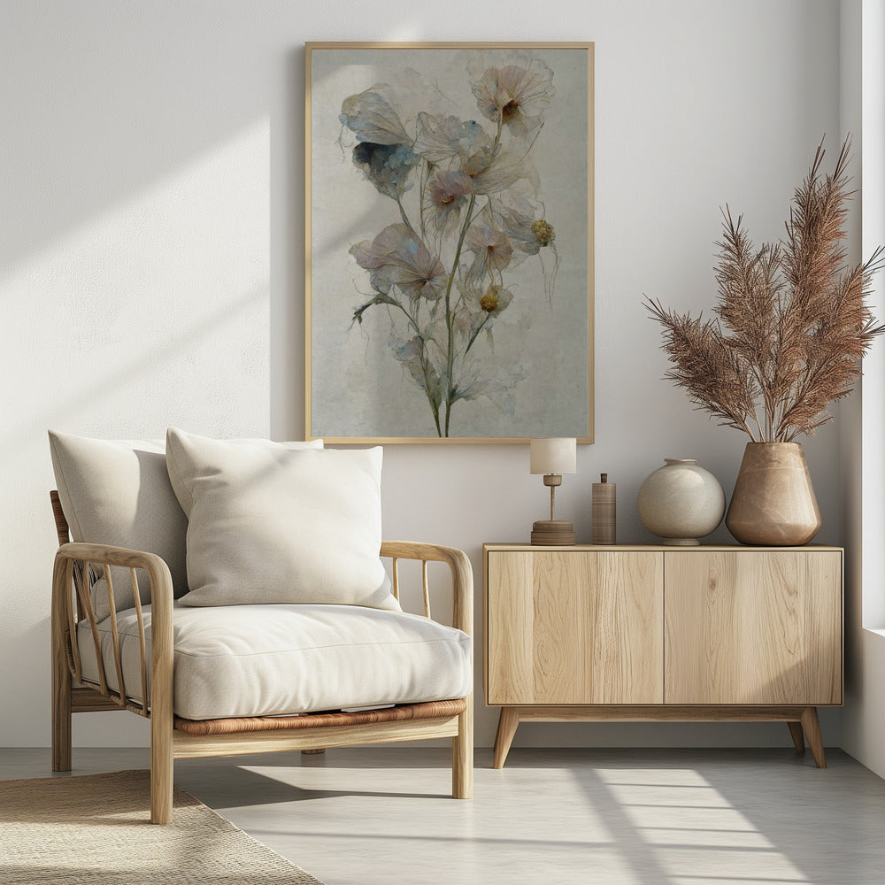 Fragile Flowers Poster