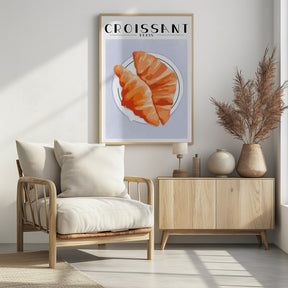 Croissant - Paris Poster