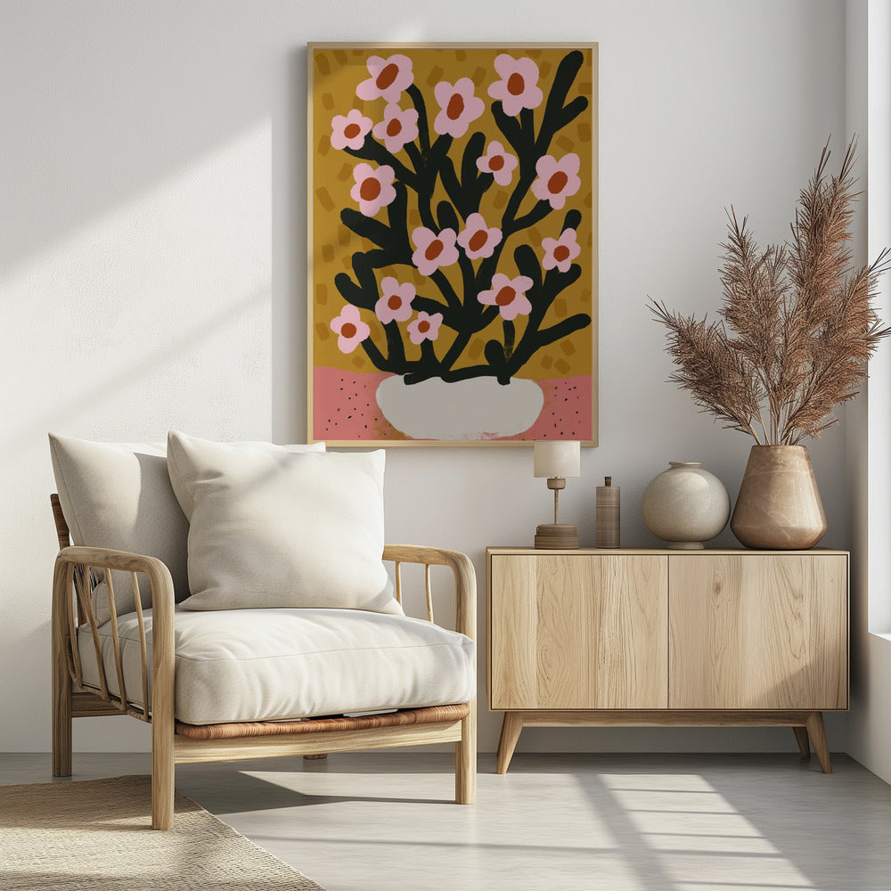 Pastel Flower Impression No 2 Poster