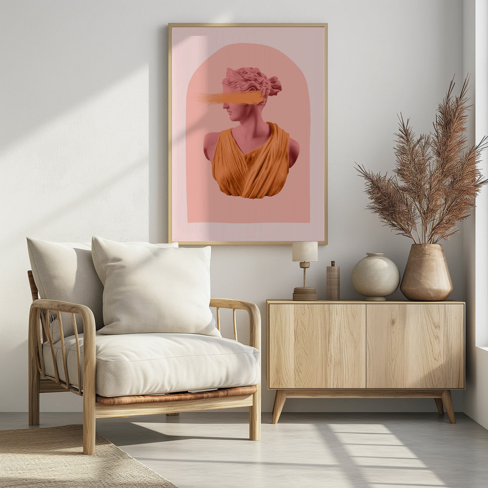 Artemispinkorange2 Ratio Poster