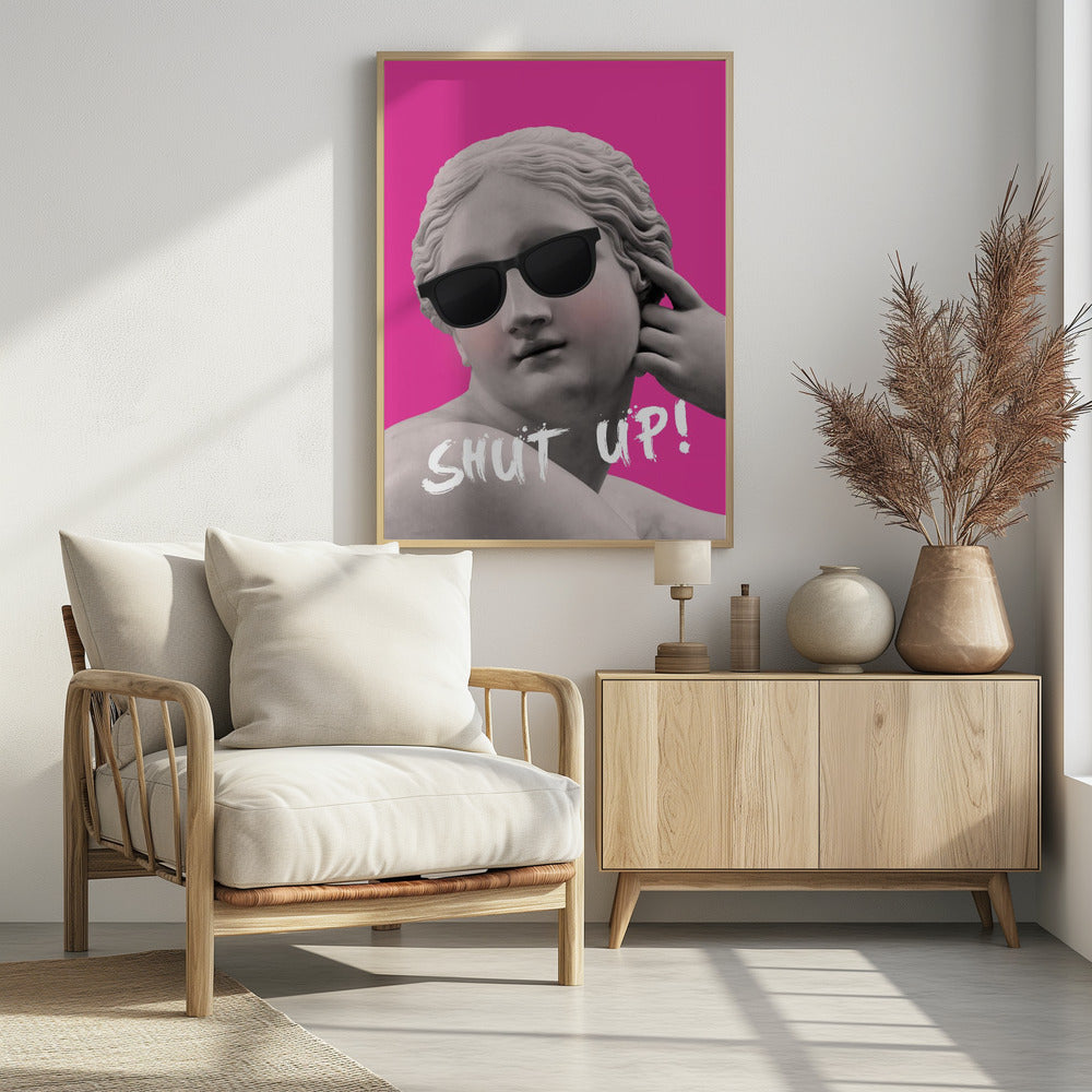 Hot Pink Venus Poster