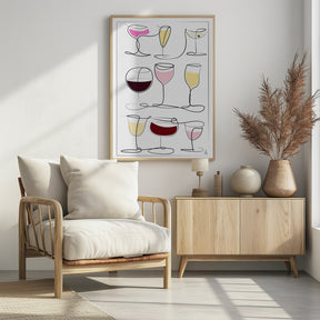 Wine & Drinks Poster