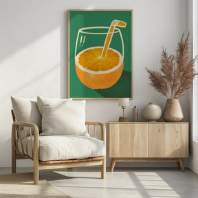 Orange juice Poster