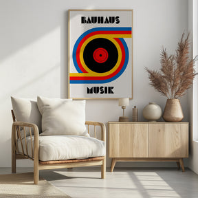 Bauhaus Musik Vinyl Poster