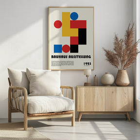 Bauhaus Ausstellung Poster