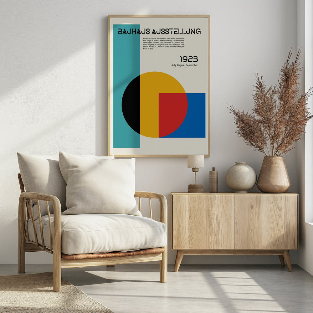 Bauhaus Ausstellung Poster