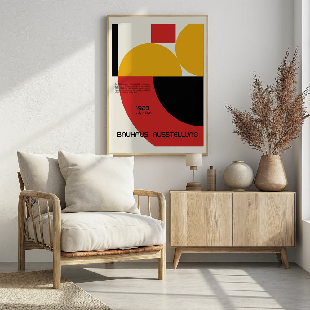 Bauhaus Ausstellung Poster
