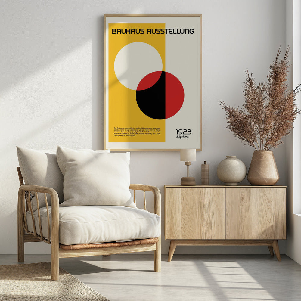 Bauhaus Ausstellung Poster