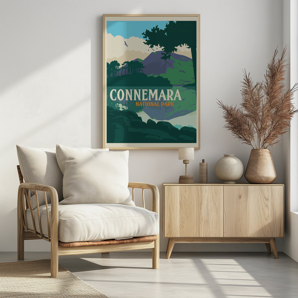 Connemara Travel Print Poster