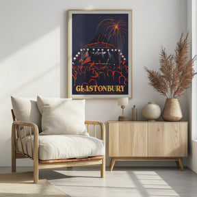 Glastonbury Festival Print Poster