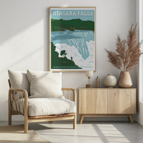 Niagara FallsTravel Print Poster