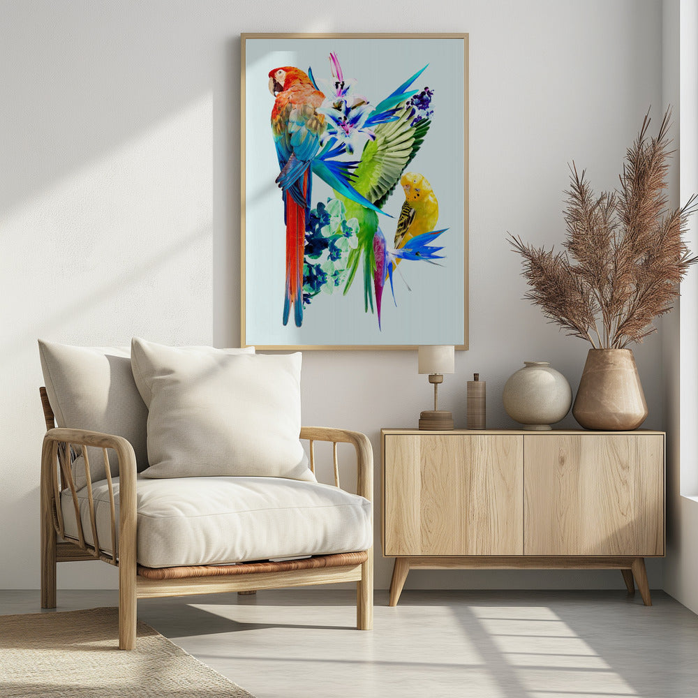 Birds of Paradise I Poster