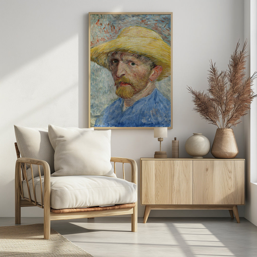 Vincent Van Gogh's Self Portrait (1887) Poster