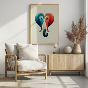 Elephant heart Poster