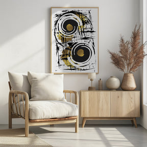 ABSTRACT ART Hypnotizing Poster