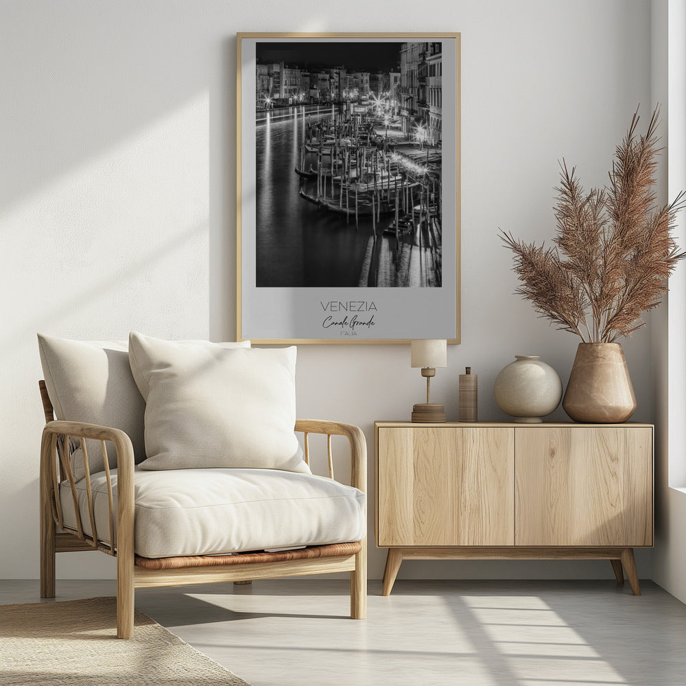 In focus: VENICE View from Rialto Bridge Poster