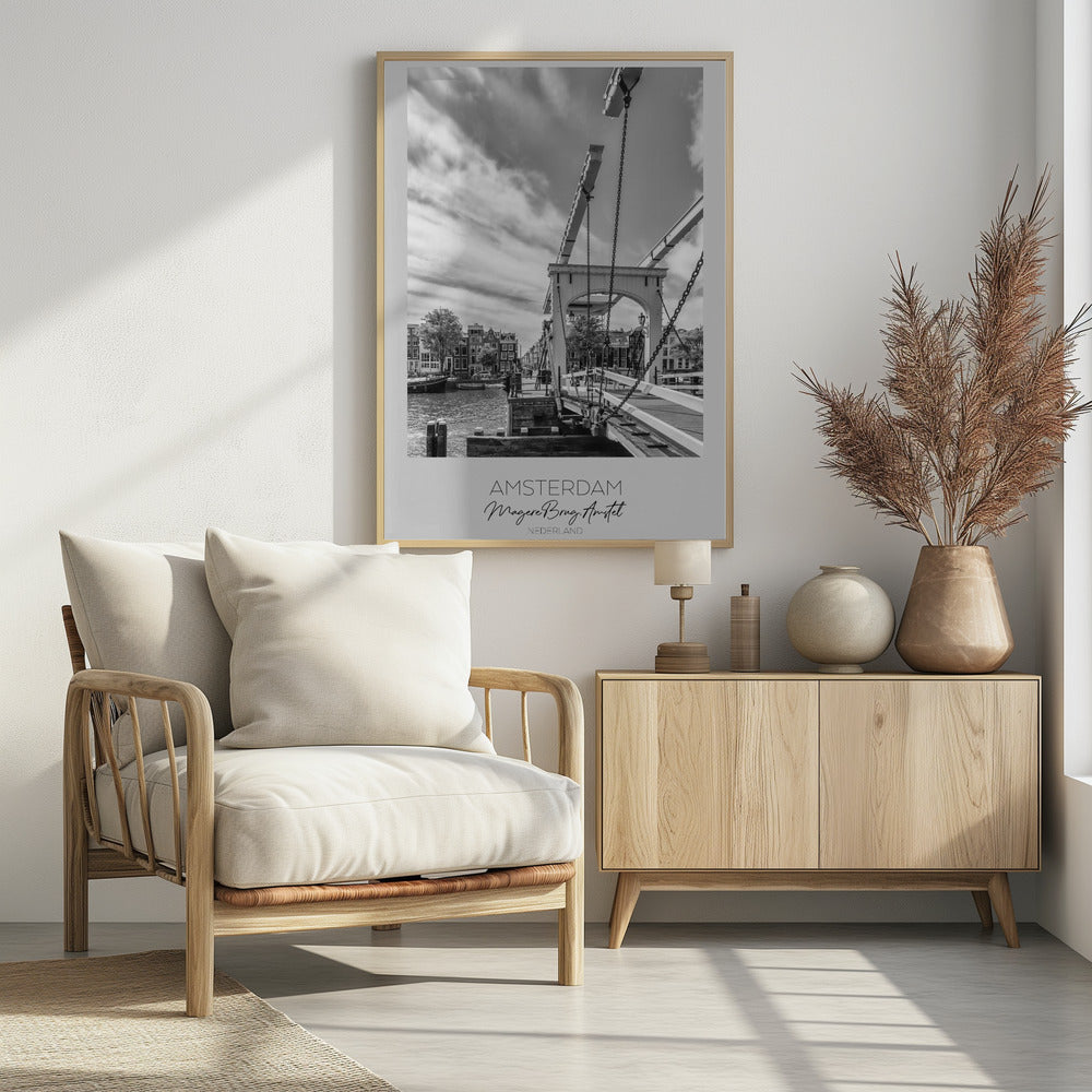 In focus: AMSTERDAM Magere Brug Poster