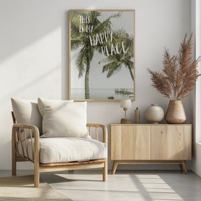 This is my happy place | Oceanview Poster