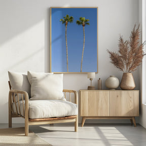 Idyllic Palm trees Poster