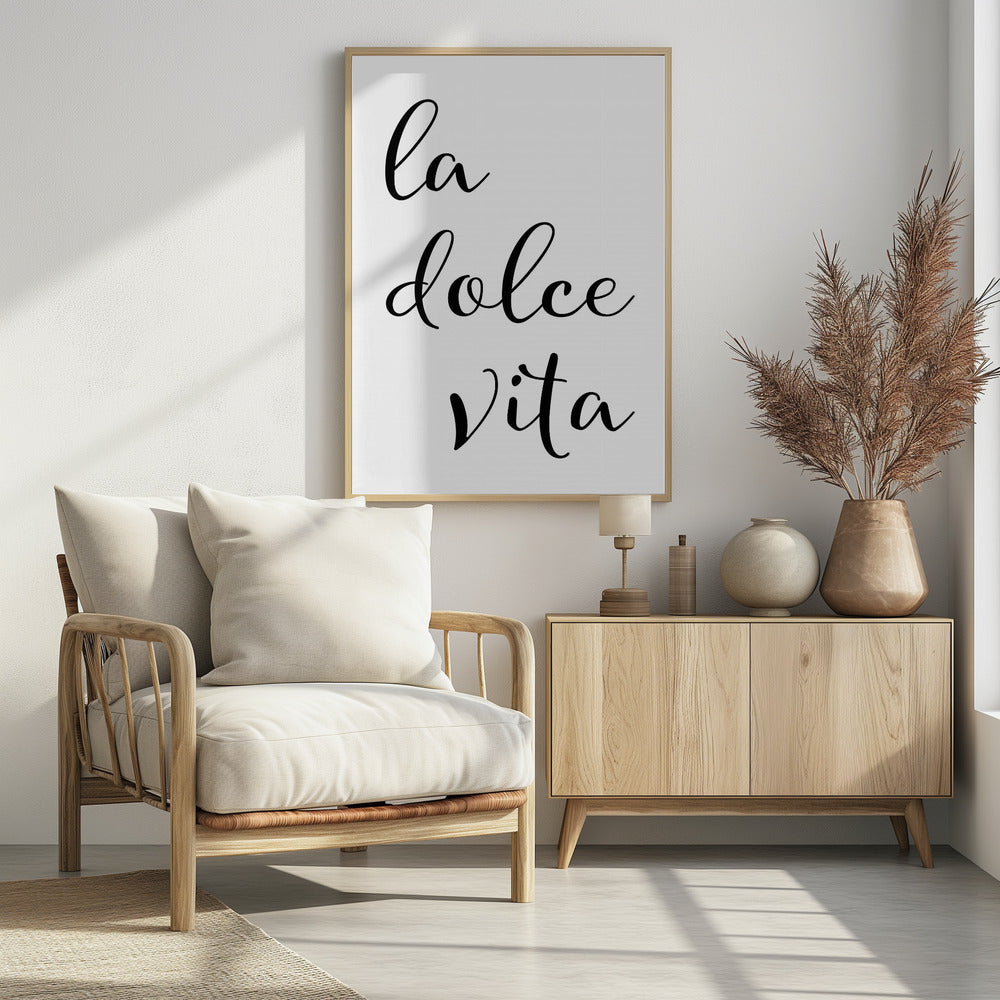 La dolce vita - sweet life Poster