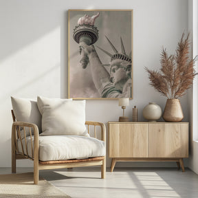 NEW YORK CITY Statue of Liberty | urban vintage style Poster