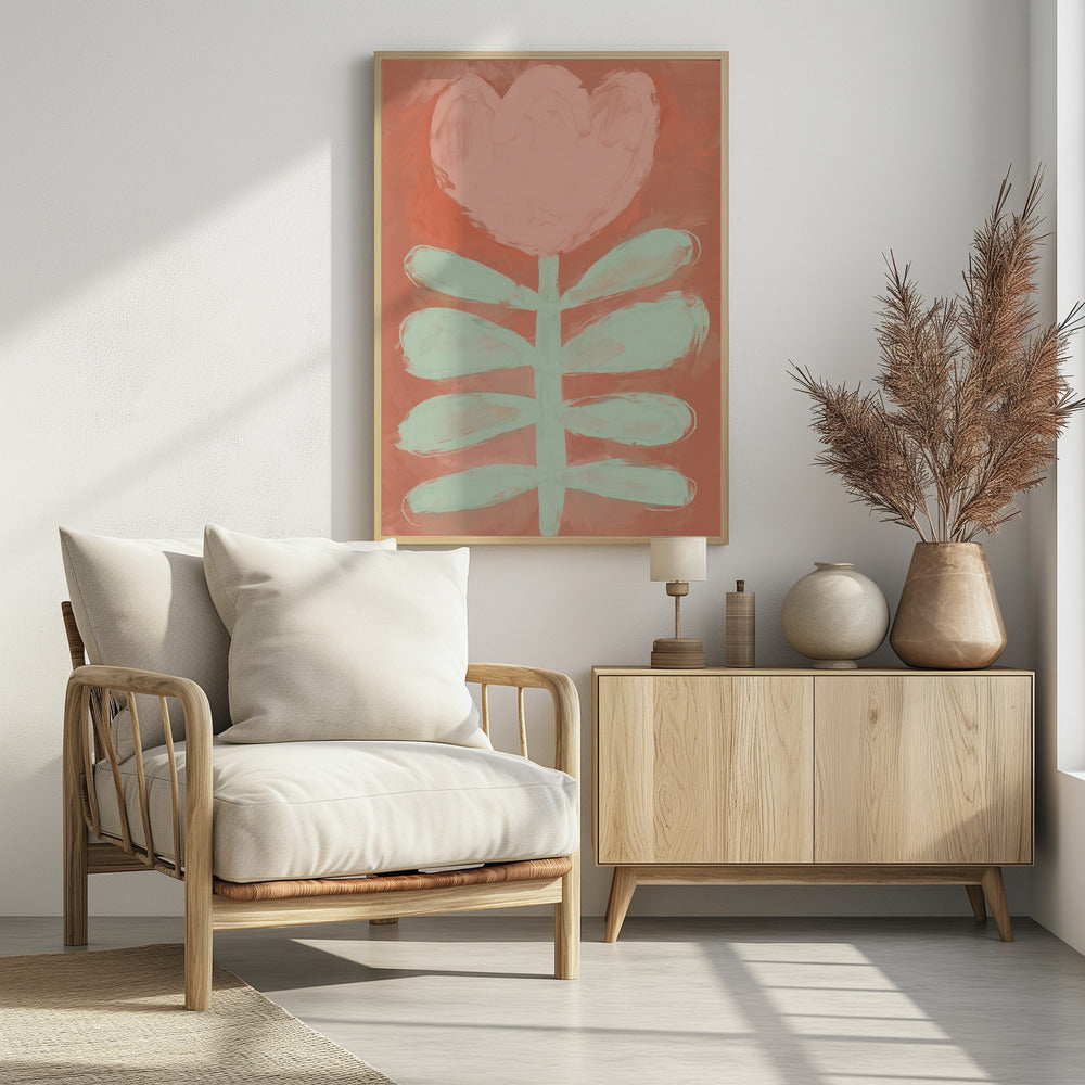 Pastel Flower Poster