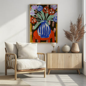 Floral still life no 2 Poster