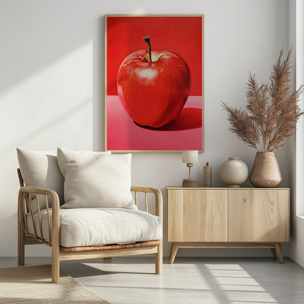 Red Apple Poster