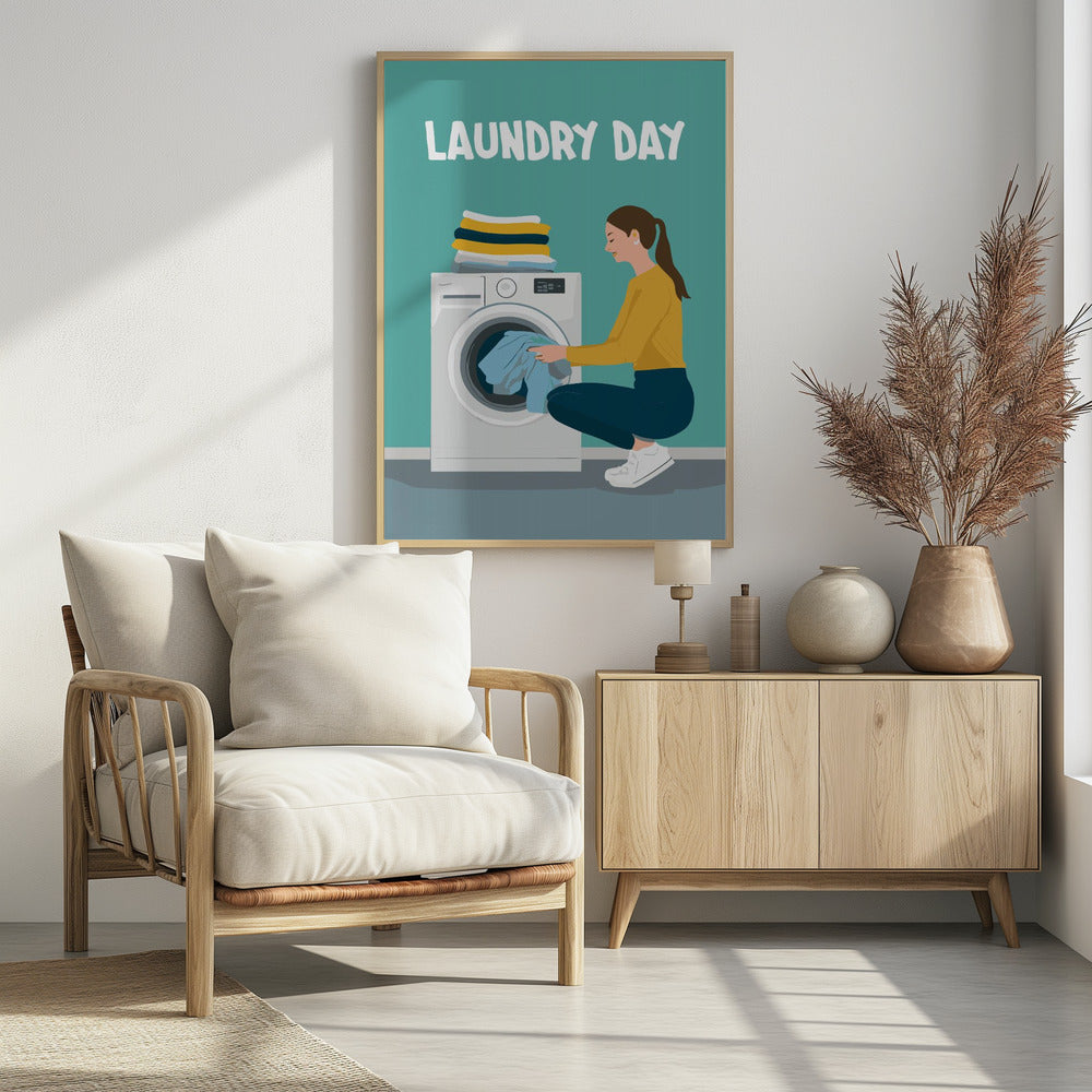 Laundry Day Poster