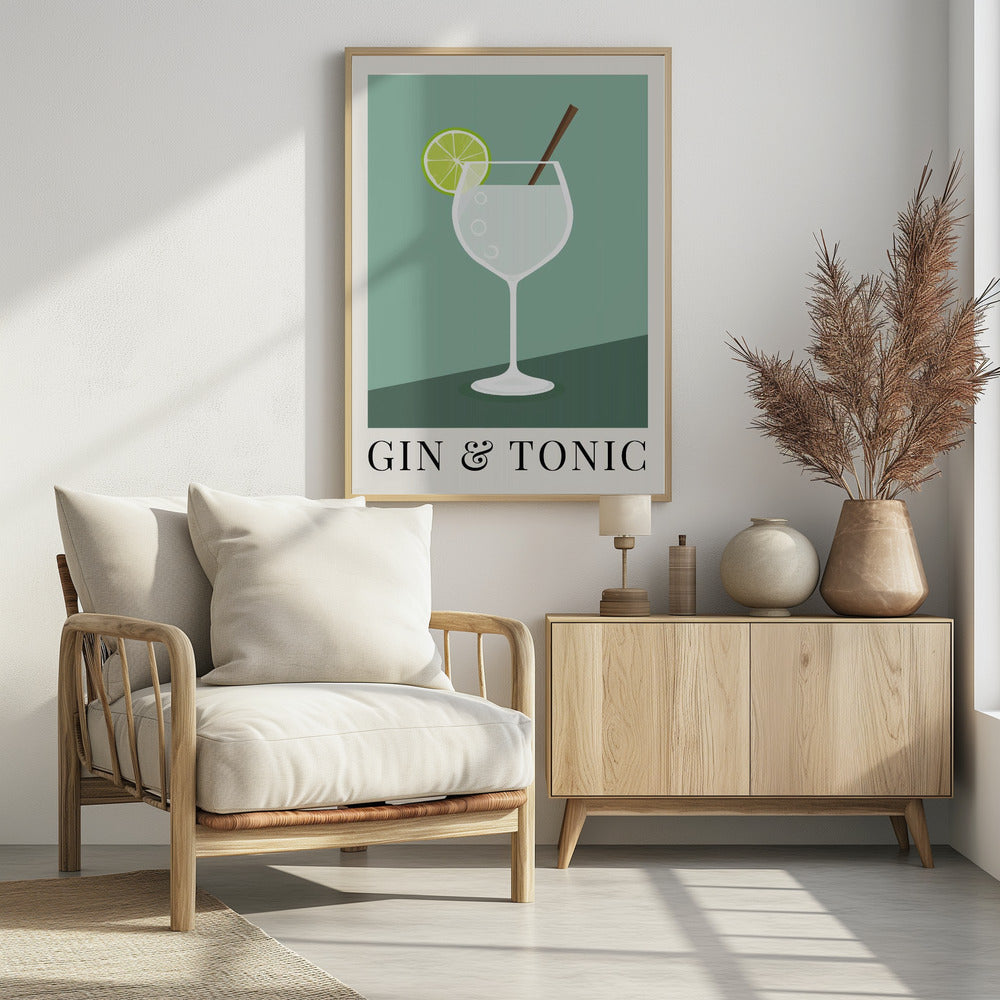 Gin &amp; Tonic Poster