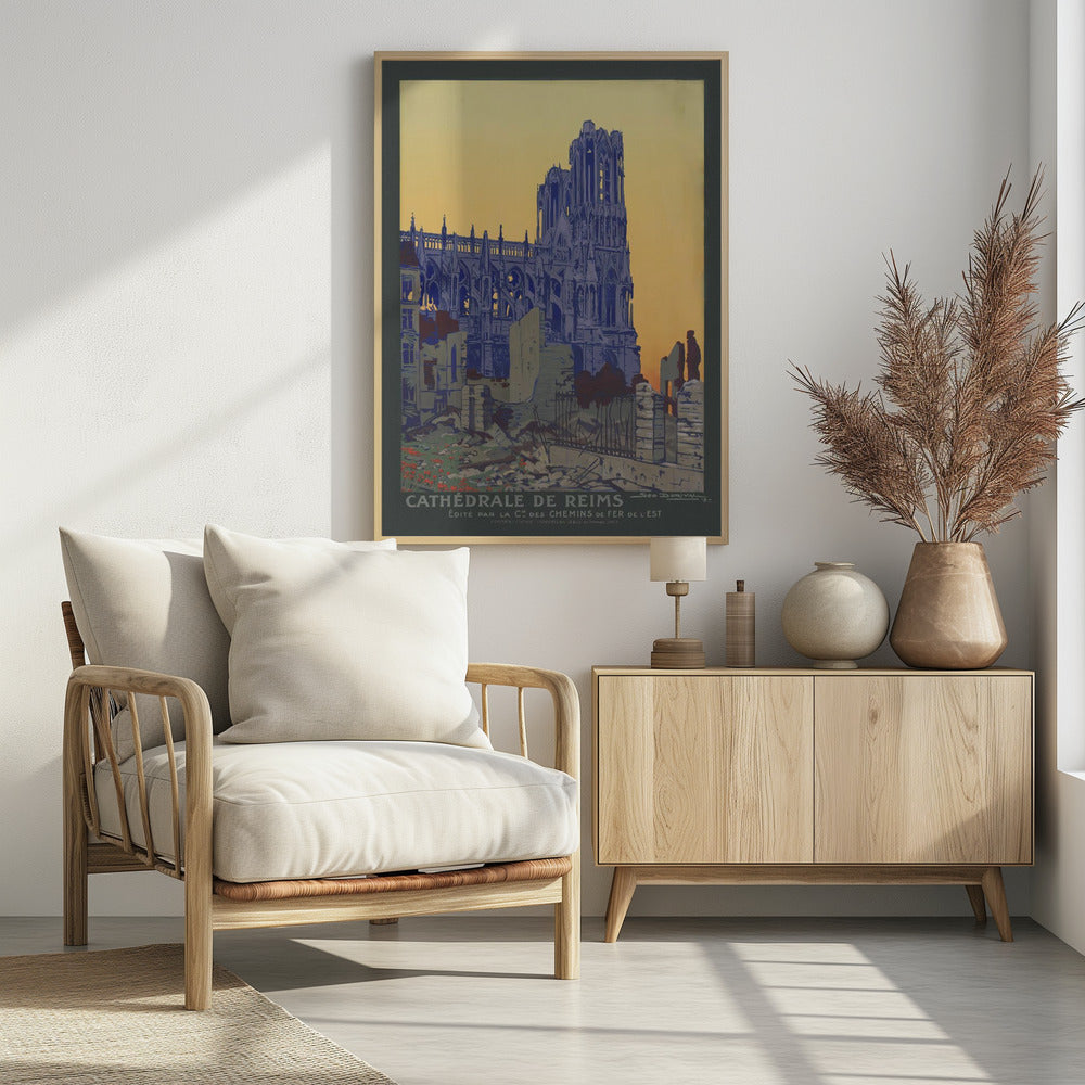 Cathédrale de Reims Poster