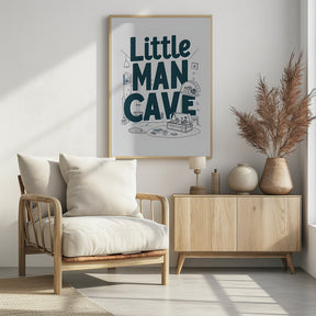 Little Man Cave Poster