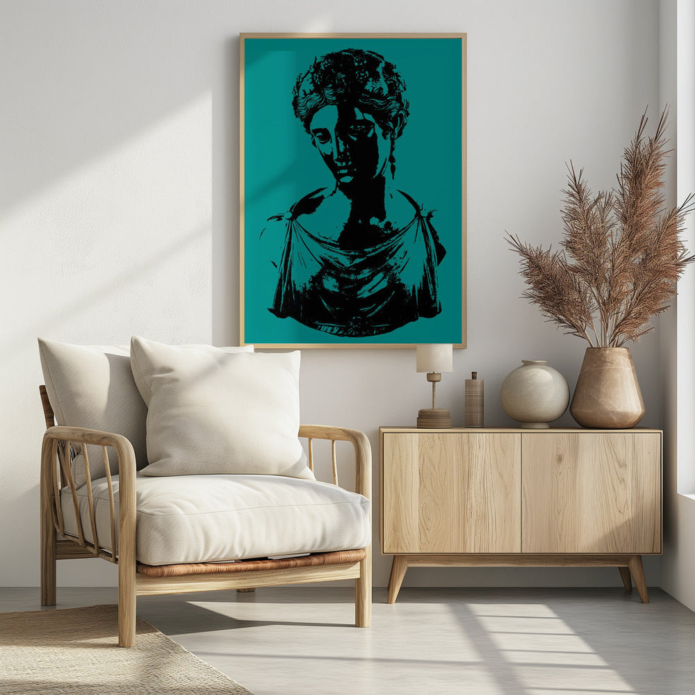 Bust of Ariadne Poster