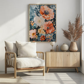 Watercolor Floral No. 7 Poster