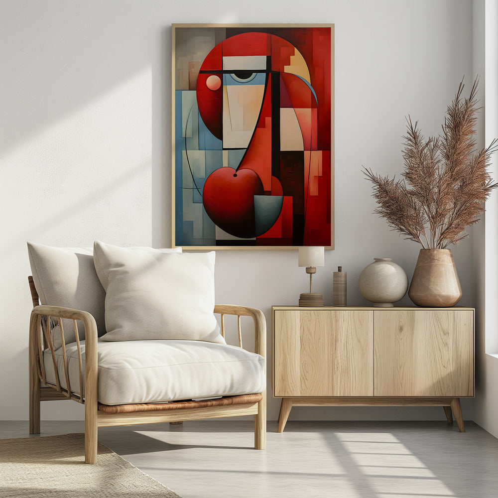 The Abstract Face Poster