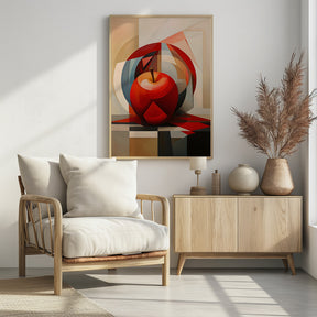 The Abstract Apple Poster