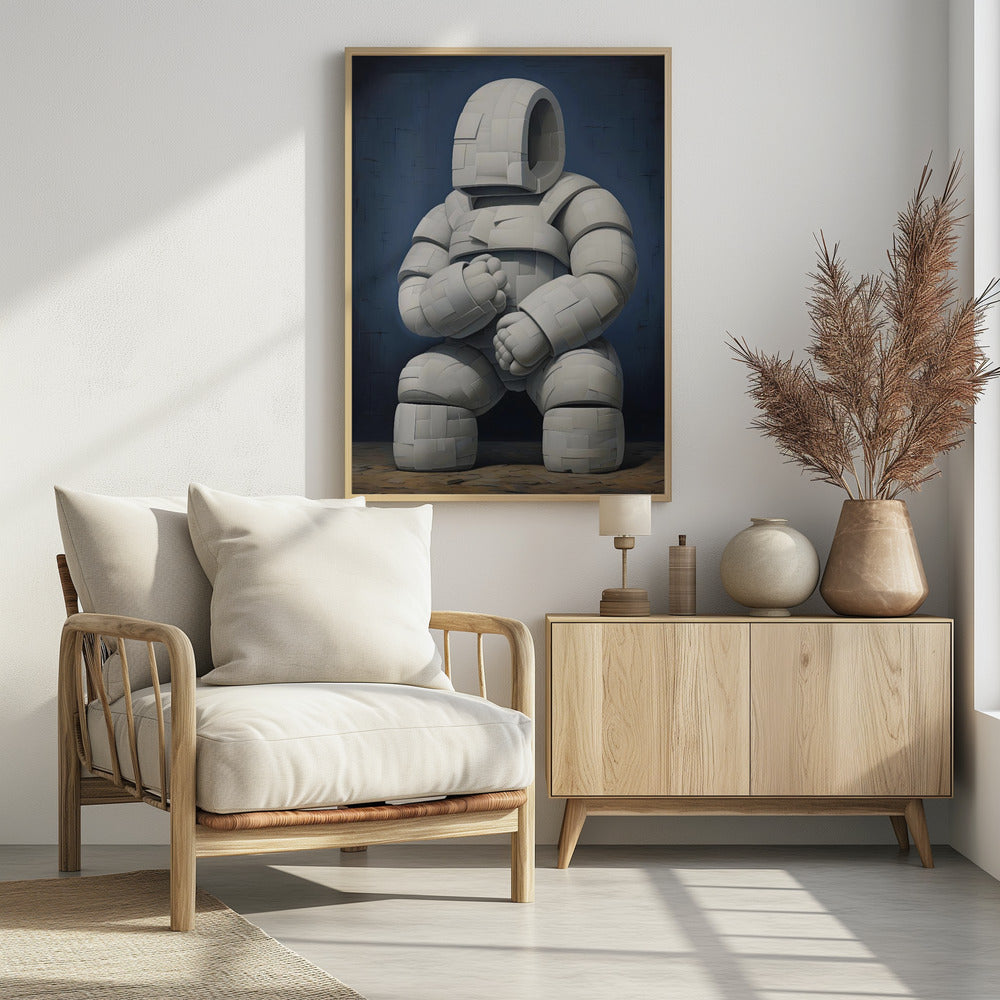 Abstract Sumo Poster