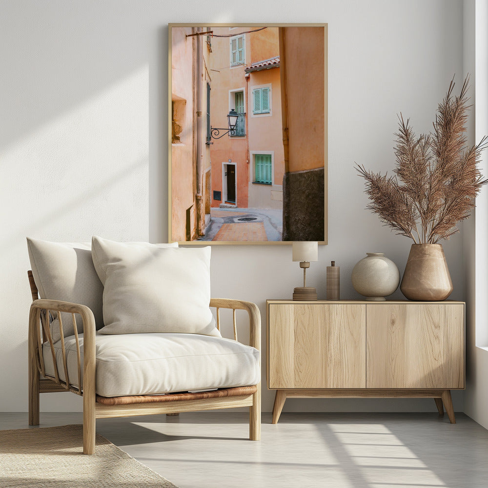 Coral Cote d Azur | Menton | South of France Poster