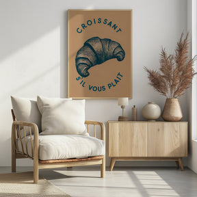 Croissant Poster