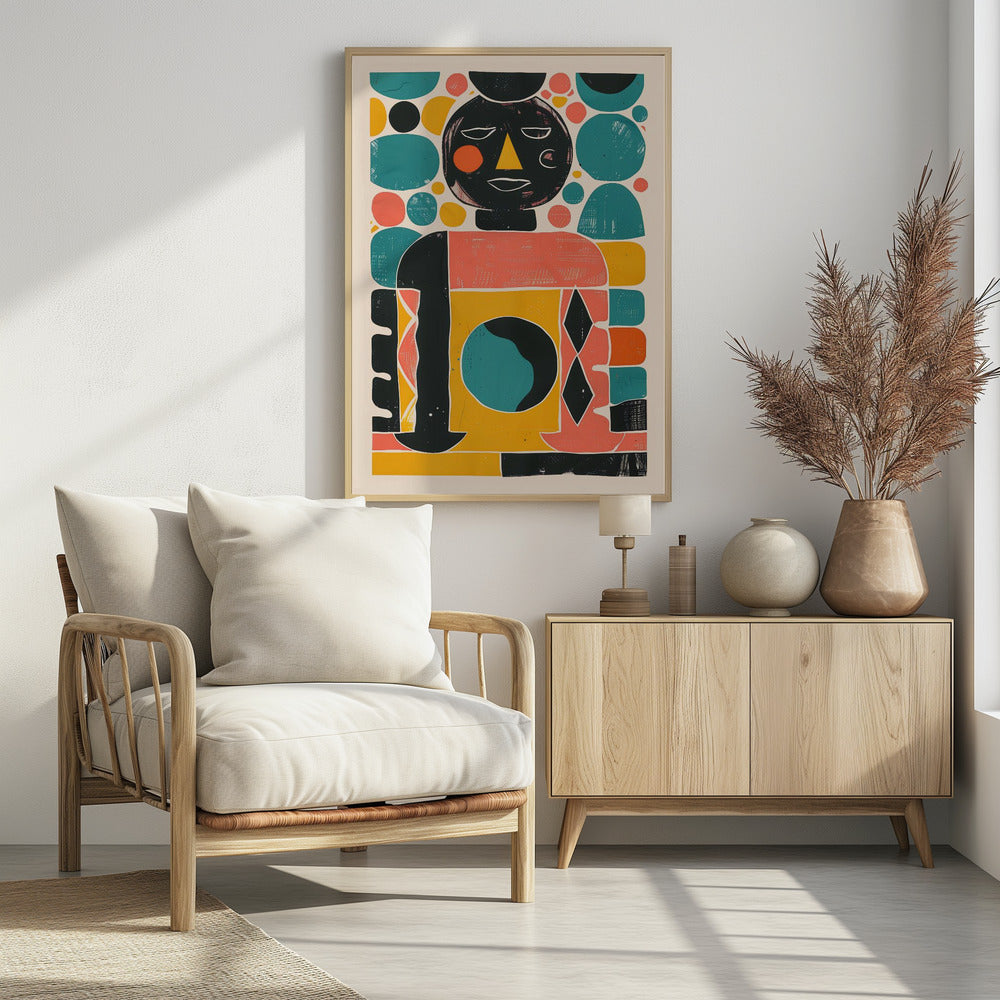 Geometric Harmony Poster