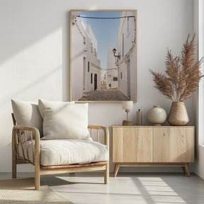 The White town of Vejer de La Frontera Poster