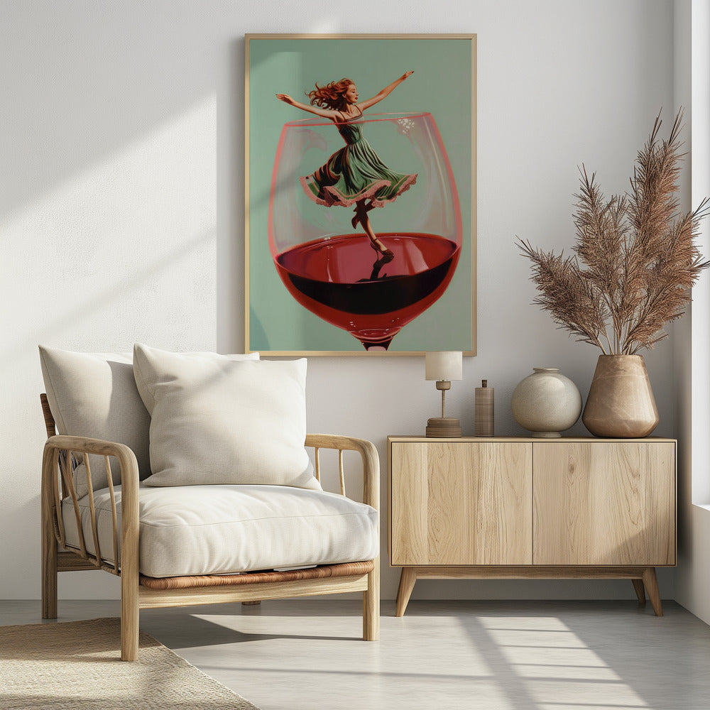 Wine Dance Poster