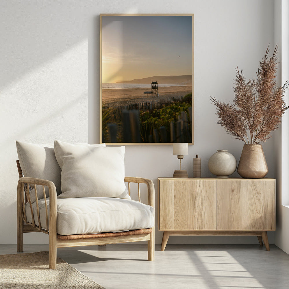 Moroccan Coast Sunset Poster