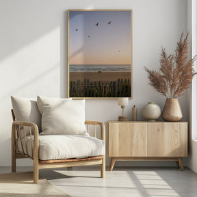 Moroccan Coast Sunset Poster