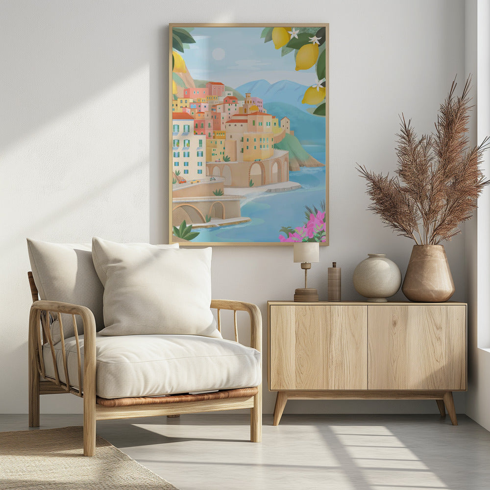 Amalfi Coast, Italy Poster