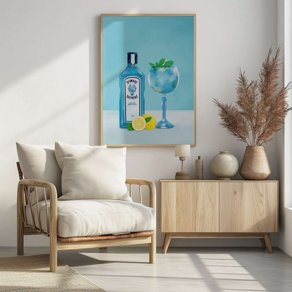 Gin Cocktail Poster