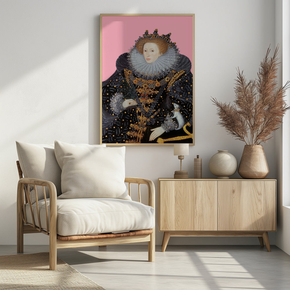 Elizabethi2602pink Ratioiso Poster